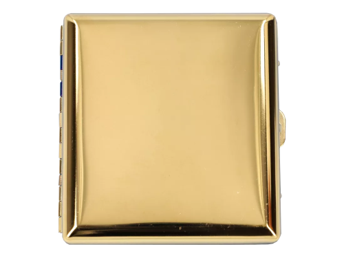 Papierośnica metalowa - złota