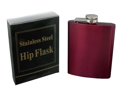 Piersiówka - purpurowa 210 ml