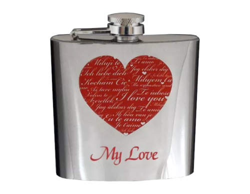 Piersiówka - My Love 180 ml