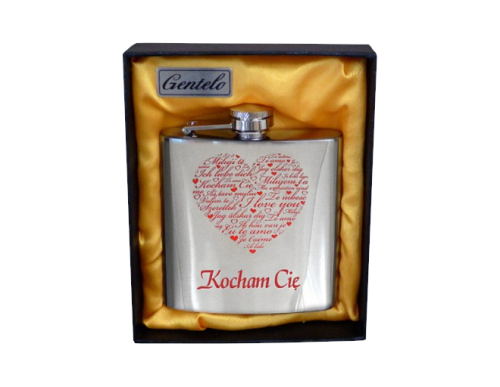 Piersiówka - Kocham Cię 180 ml