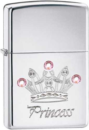 24743 High Polish Chrome, Princess Crown
