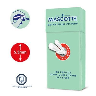 Filtry - Mascotte Extra Slim 5,3 mm