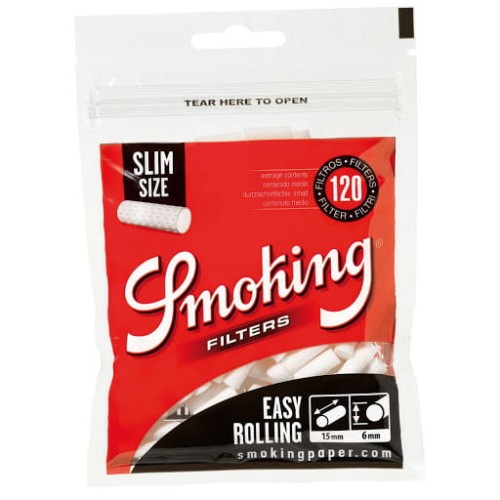 Filtry - Smoking Black 6/15 mm