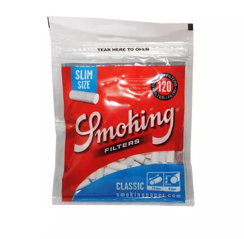 Filtry - Smoking Blue 6/15 mm