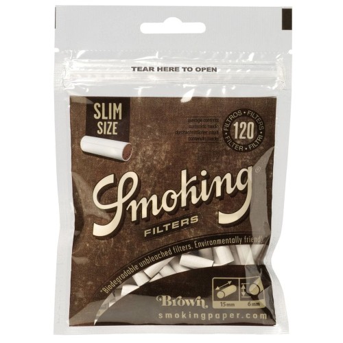 Filtry - Smoking Brown 6/15 mm