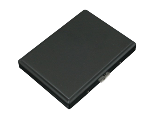 Papierośnica metalowa - czarny mat "100"