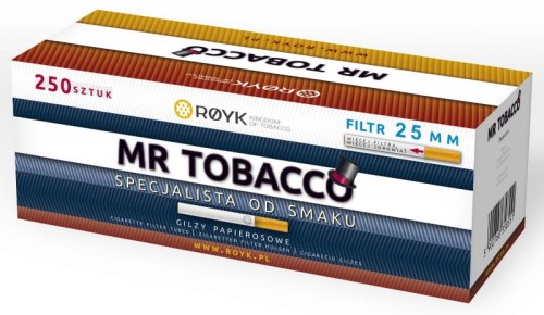 Gilzy - Mr Tobacco 250 szt.
