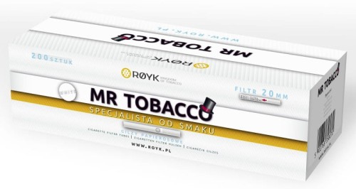 Gilzy - Mr Tobacco White 200 szt.