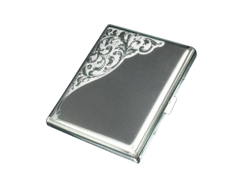  Papierośnica metalowa - Pnącza II