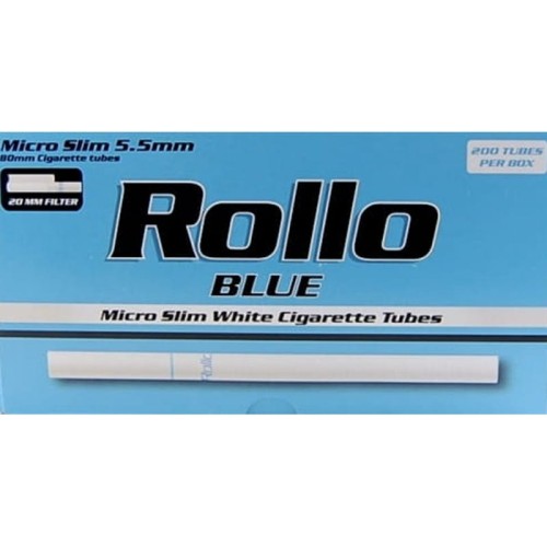 Gilzy - Rollo Micro Silm Blue 200 szt