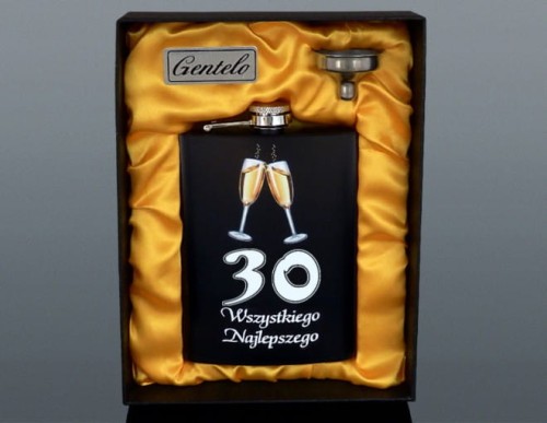 Piersiówka - Urodzinowa "30" 240ml