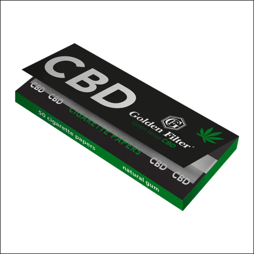 Bibułka - Golden Filter CBD Green Verve Short