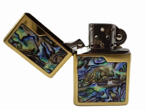 Zapalniczka Zippu Tasman Brass Milano pearl