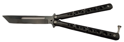 Nóż motylkowy - czarny 8-1106