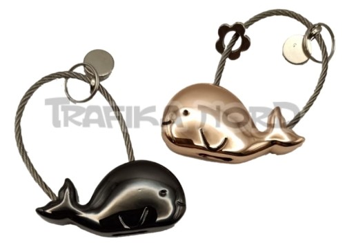 Brelok - Para wielorybków