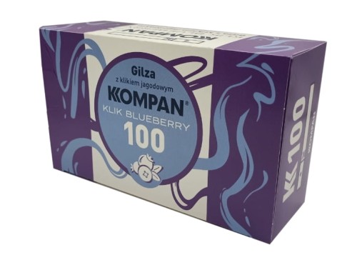 Gilzy - Kompan Blueberry Klik 100 szt.