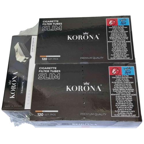 Gilza Korona Slim 2x120 + nabijarka
