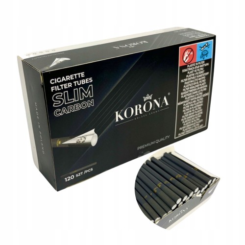 Gilza Korona Slim CARBON 120